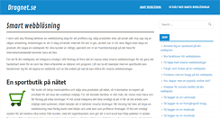 Desktop Screenshot of dragnet.se